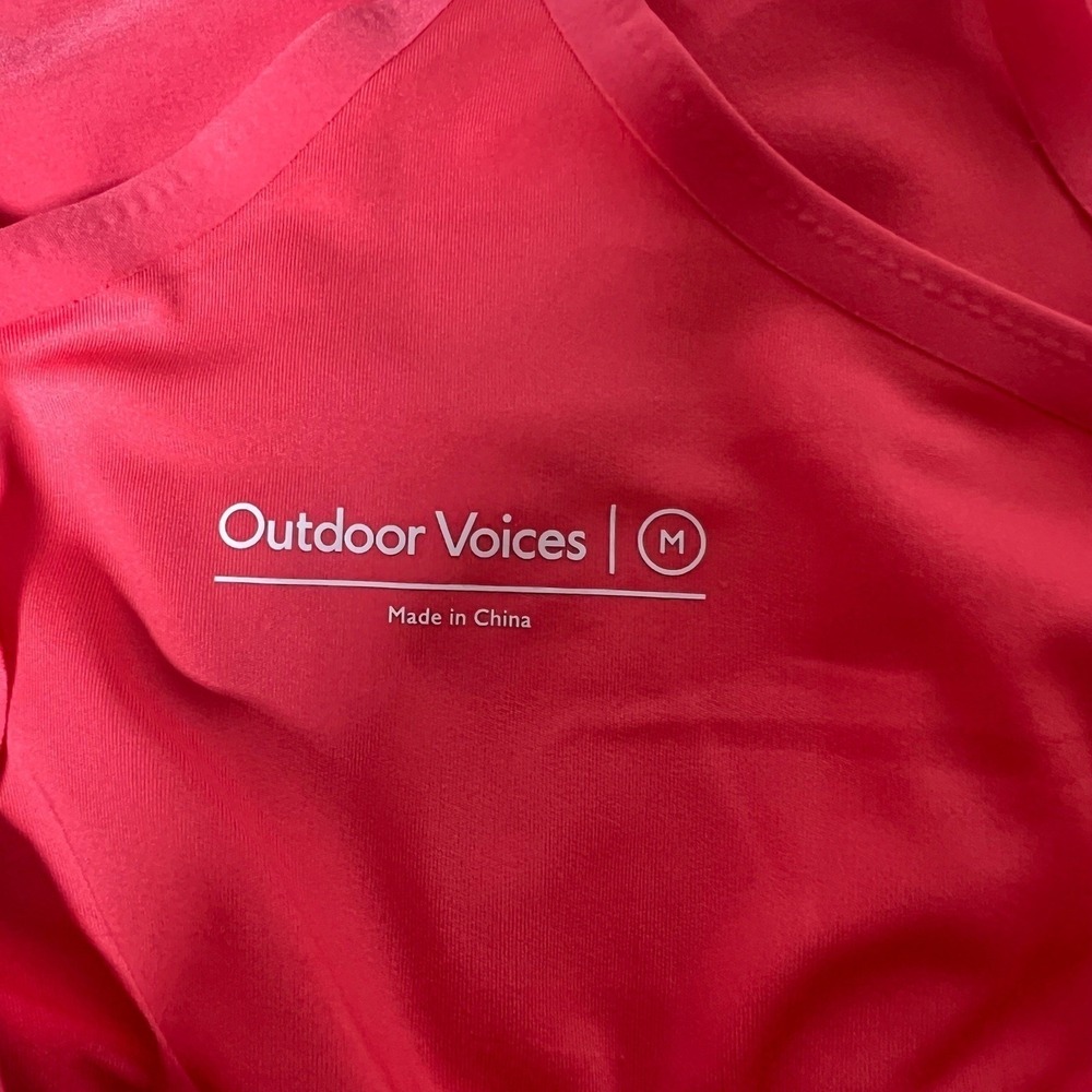Outdoor Voices Exercise Dress Petunia Pink Built-In Shorts Pockets OV114W Size M - Picture 7 of 12